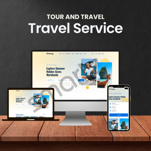 Tour and Travel Landing Page