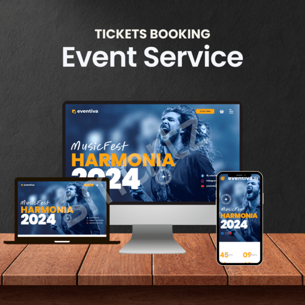 Tickets Booking Landing Page