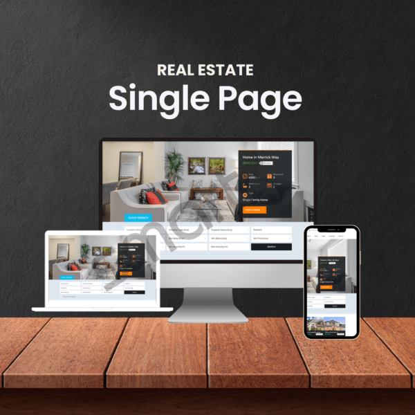 Real Estate Landing Page