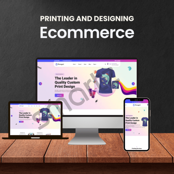 Printing and Designing Ecommerce