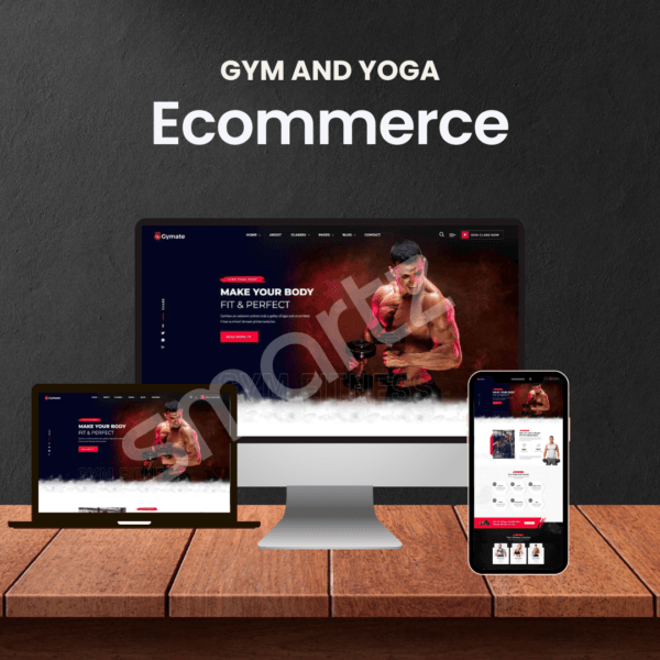 GYM and Yoga Ecommerce