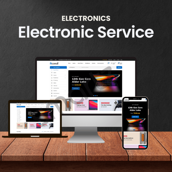 Electronics  Service Website